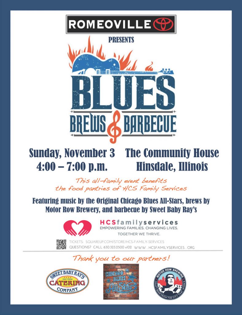 Blues Brews Barbeque 2019 poster