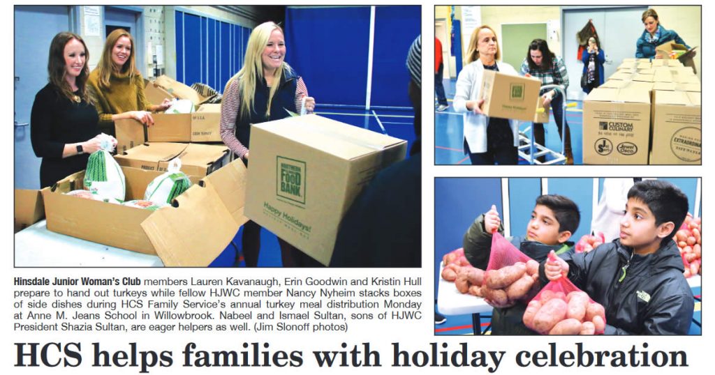 HCS helps families with holiday celebration