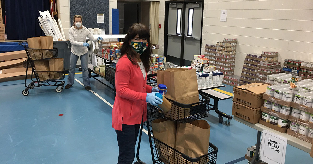 School Partnership Helps Meet Increased Need